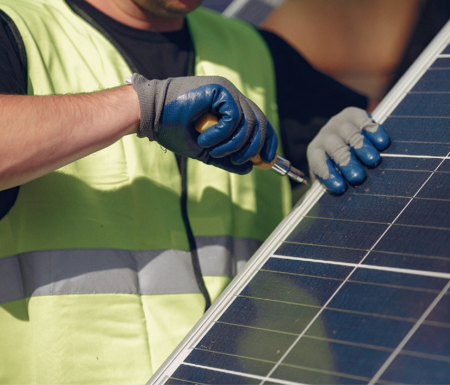 solar power installation